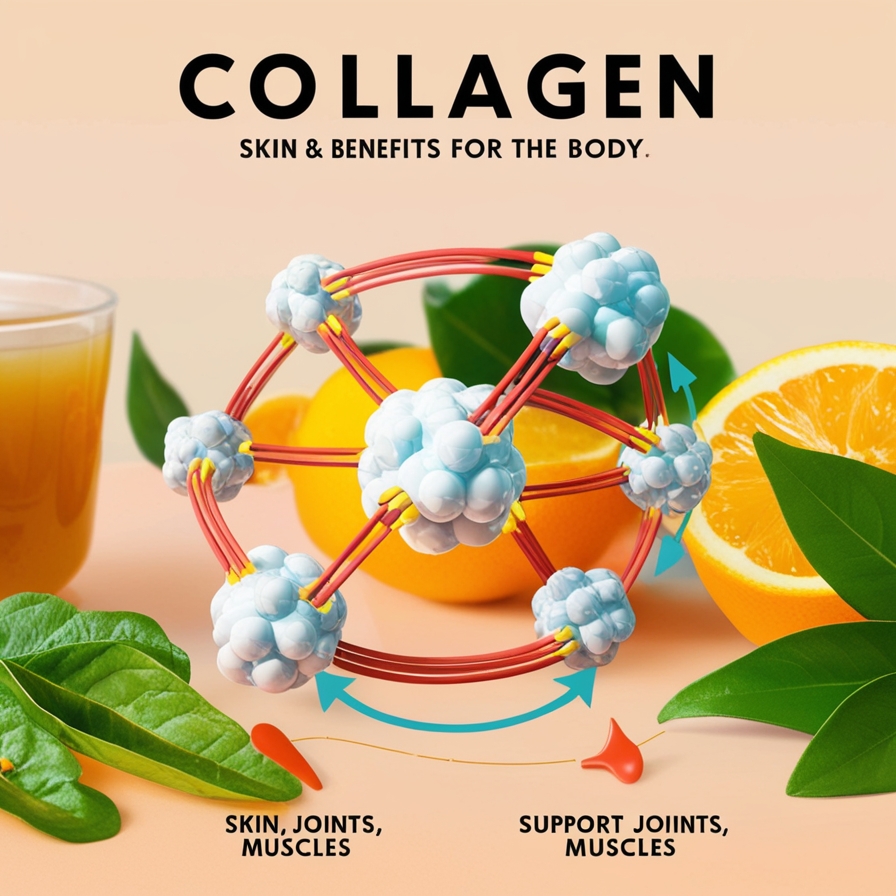 Discover the benefits of collagen for healthier skin, stronger joints, and improved overall wellness, learn about its role in maintaining elasticity, reducing wrinkles, and promoting tissue repair.